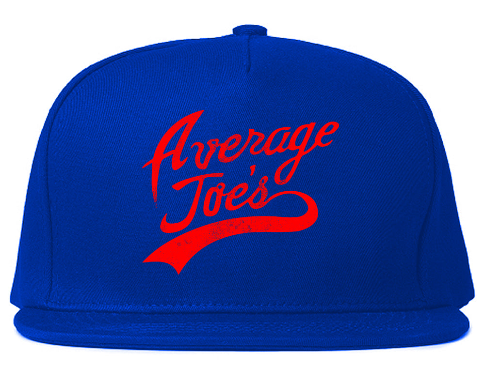 Average Joes Funny Dodgeball Mens Snapback Hat Royal Blue