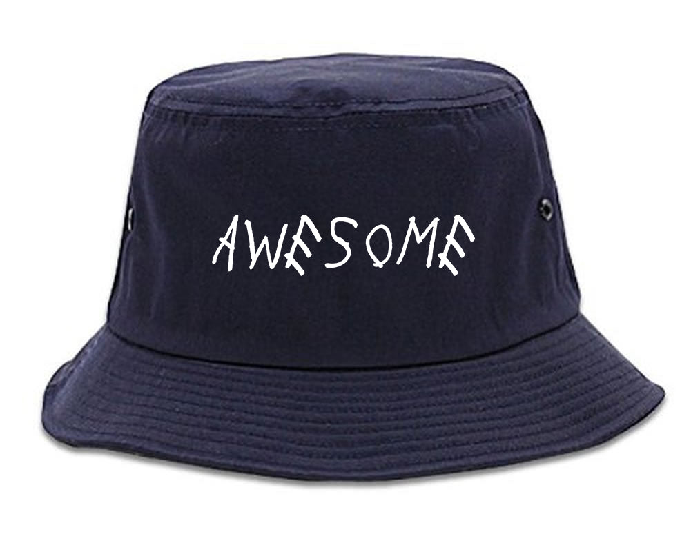 Awesome Bucket Hat Blue