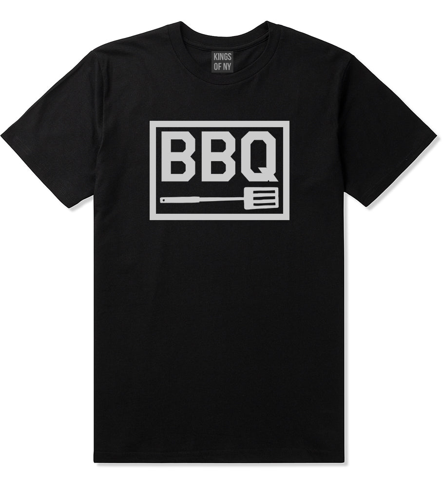 BBQ Barbecue Spatula Black T-Shirt by Kings Of NY