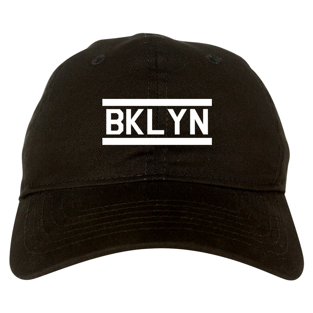 BKLYN Brooklyn Mens Dad Hat Baseball Cap Black
