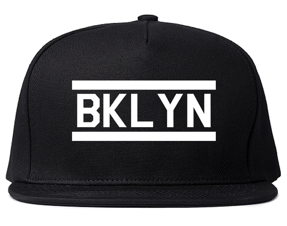 BKLYN Brooklyn Mens Snapback Hat Black