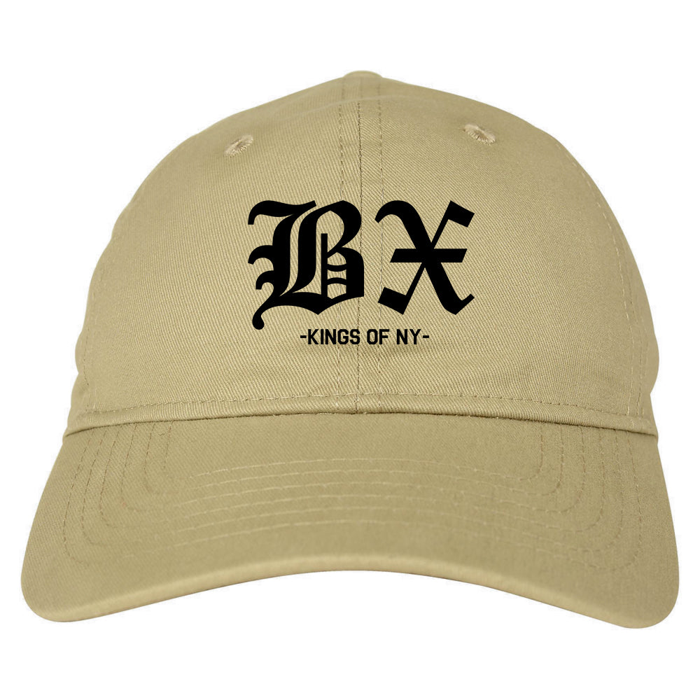 BX Old English Bronx New York Tan Dad Hat