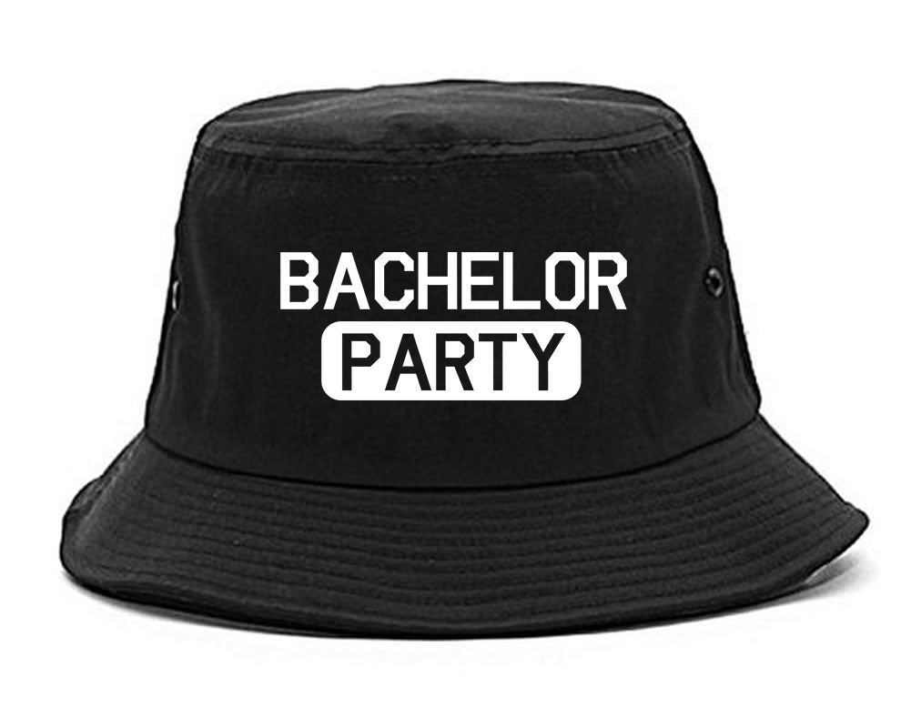 Bachelor Party Bucket Hat Black