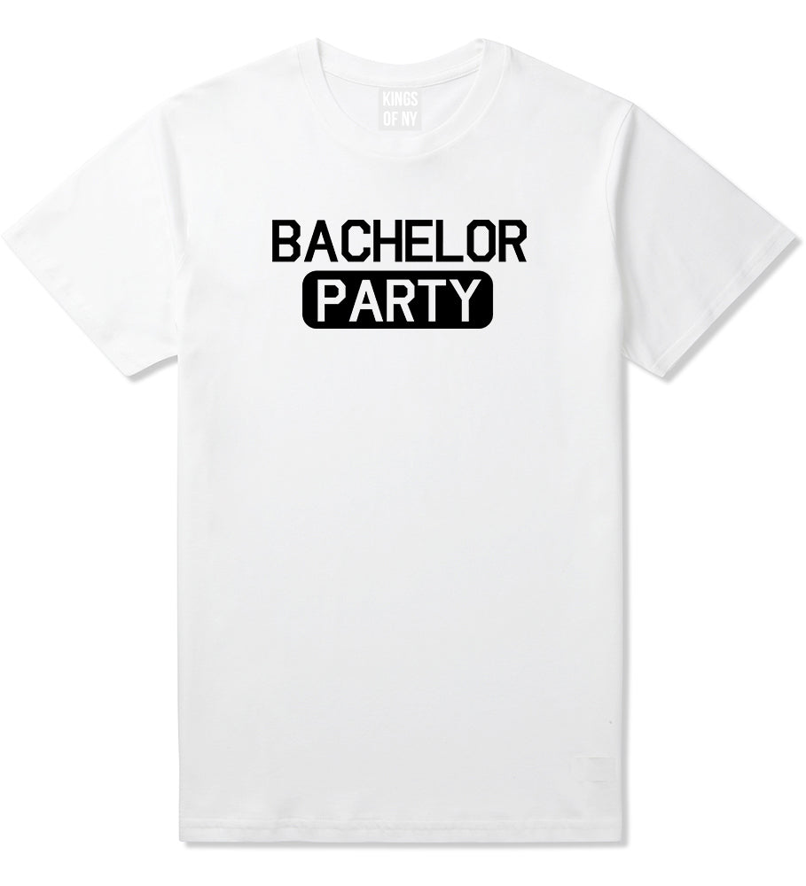 Bachelor Party White T-Shirt by Kings Of NY