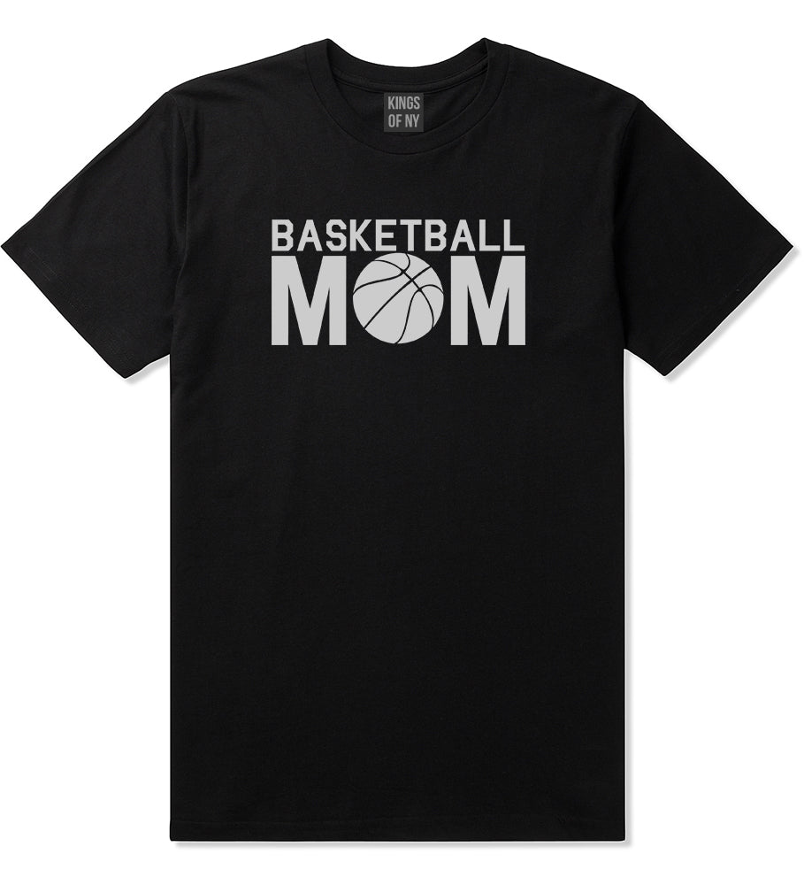Basketball Mom Black T-Shirt by Kings Of NY