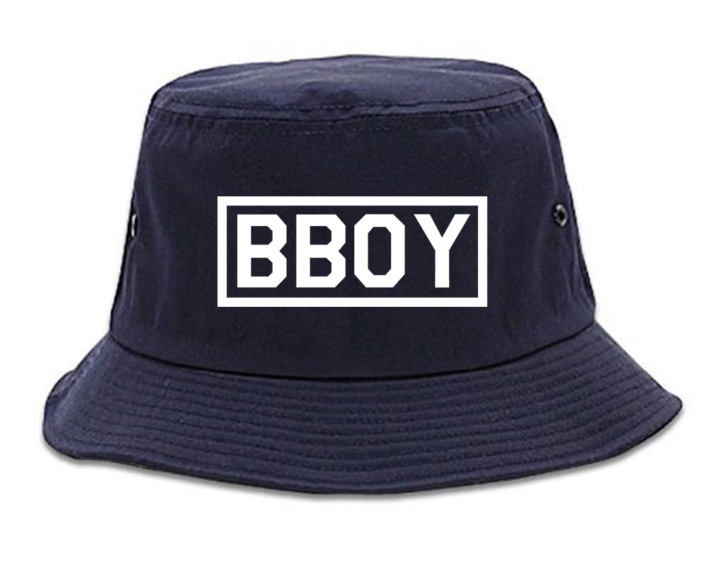 Bboy Breakdancing Bucket Hat Blue