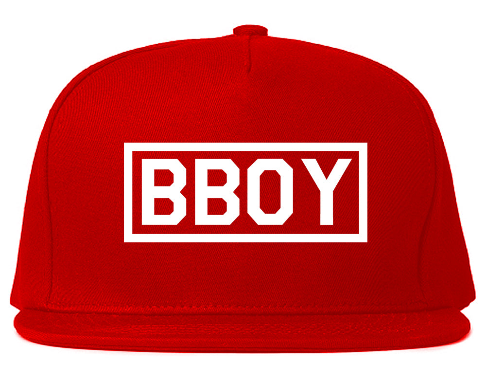 Bboy Breakdancing Snapback Hat Red