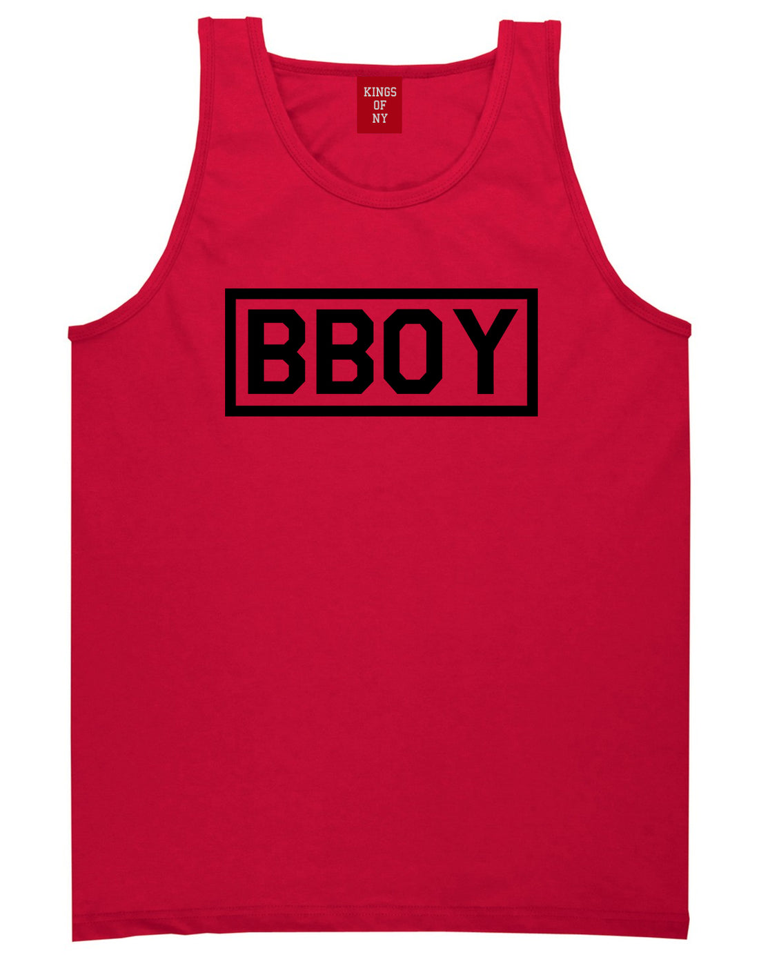 Bboy Breakdancing Red Tank Top Shirt by Kings Of NY