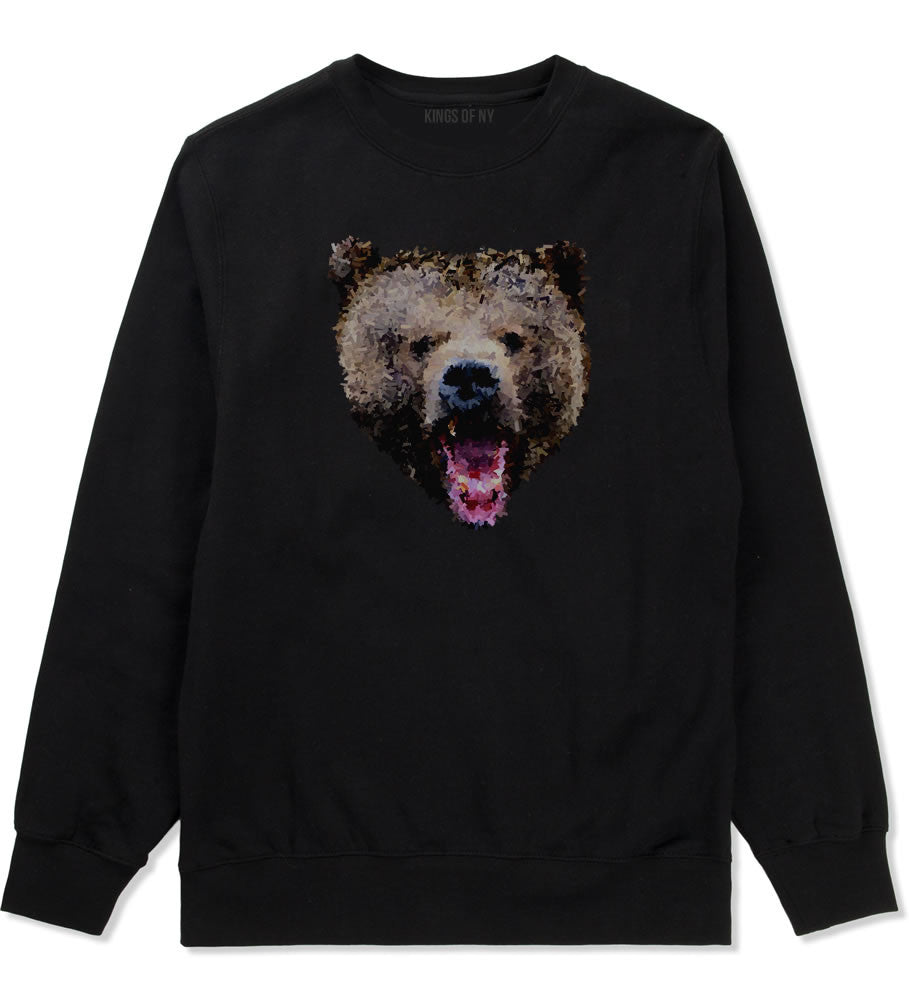 Bear Artwork Crewneck Sweatshirt