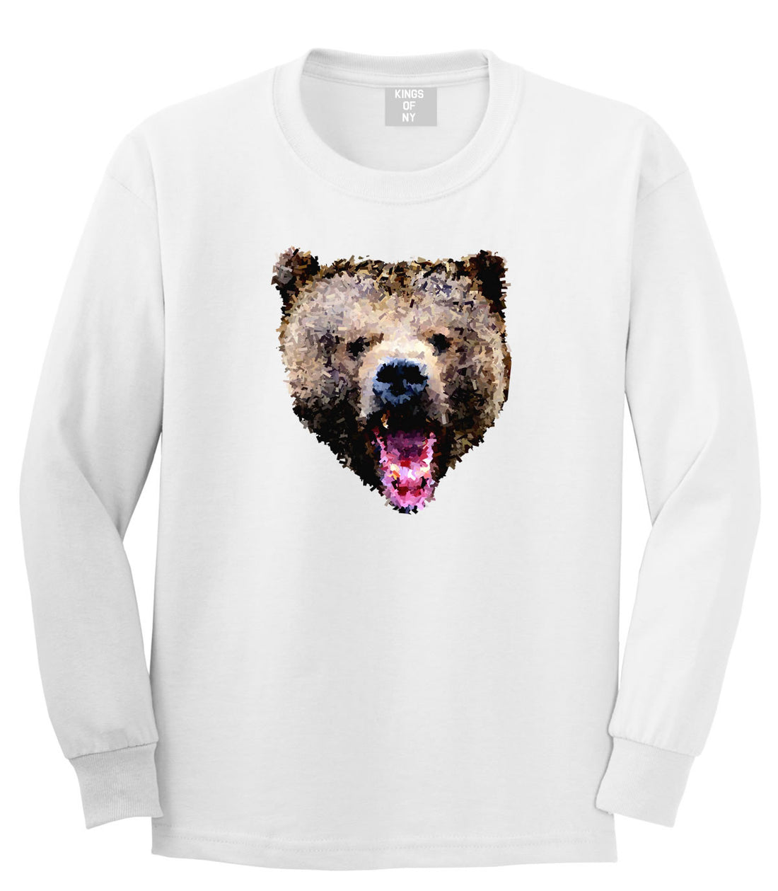 Bear Artwork Long Sleeve T-Shirt