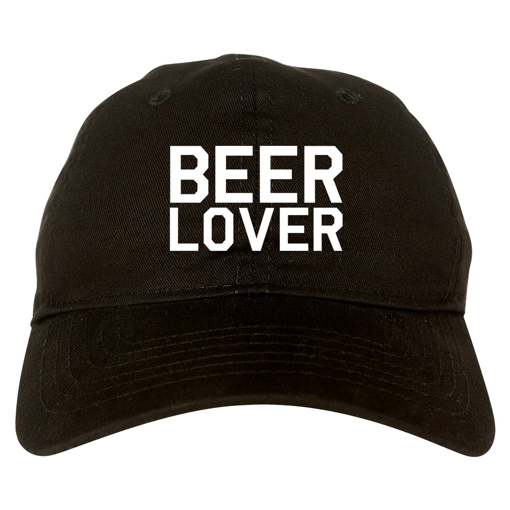 Beer_Lover_Drinking Mens Black Snapback Hat by Kings Of NY