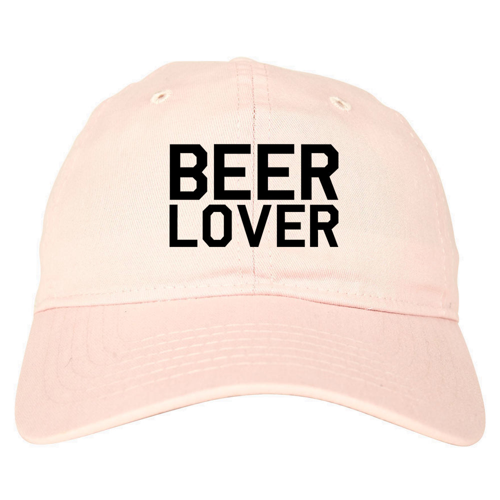 Beer_Lover_Drinking Mens Pink Snapback Hat by Kings Of NY