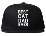 Best_Cat_Dad_Ever Mens Black Snapback Hat by Kings Of NY