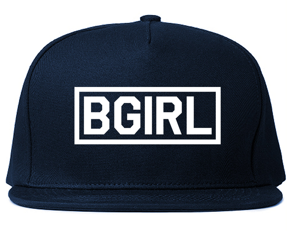 Bgirl Breakdancing Snapback Hat Blue