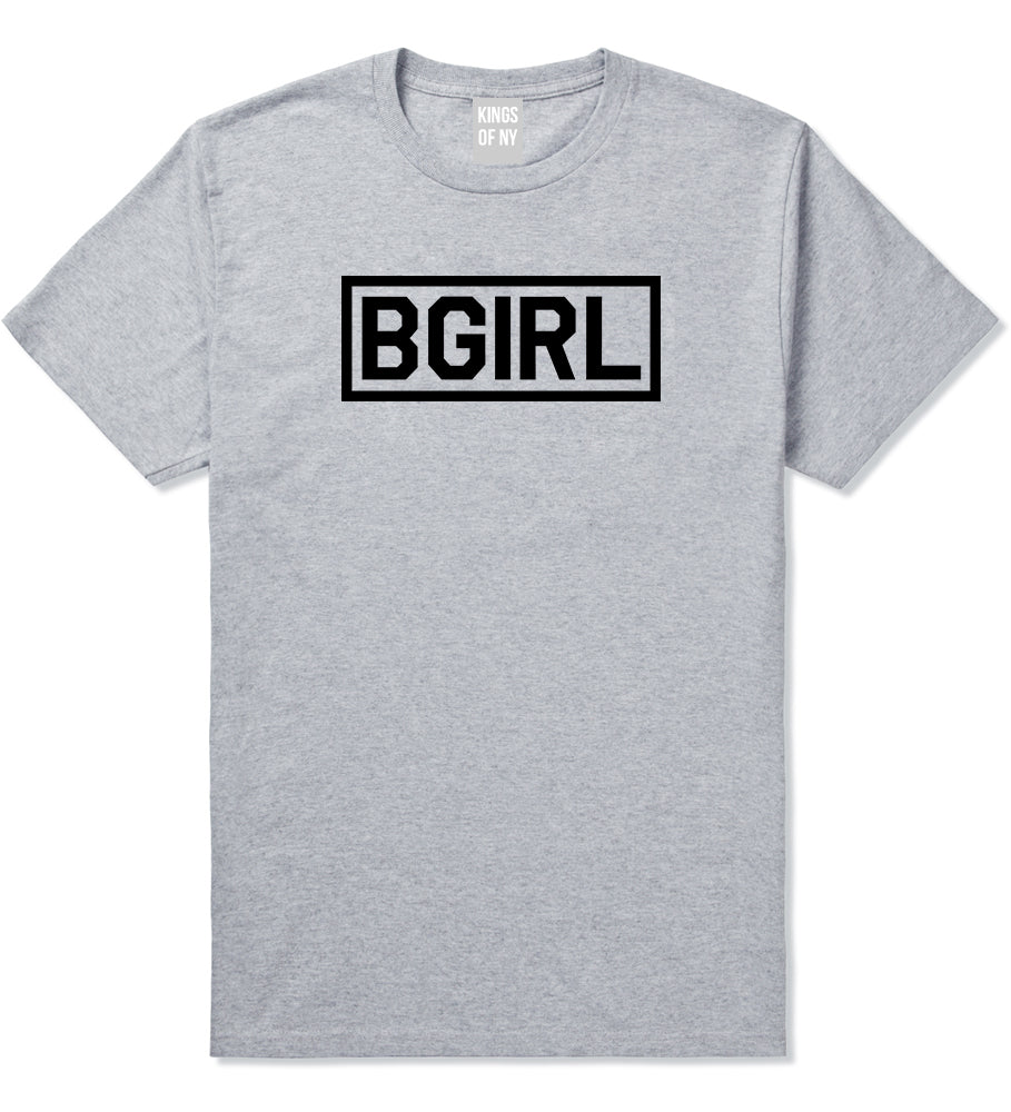 Bgirl Breakdancing Grey T-Shirt by Kings Of NY