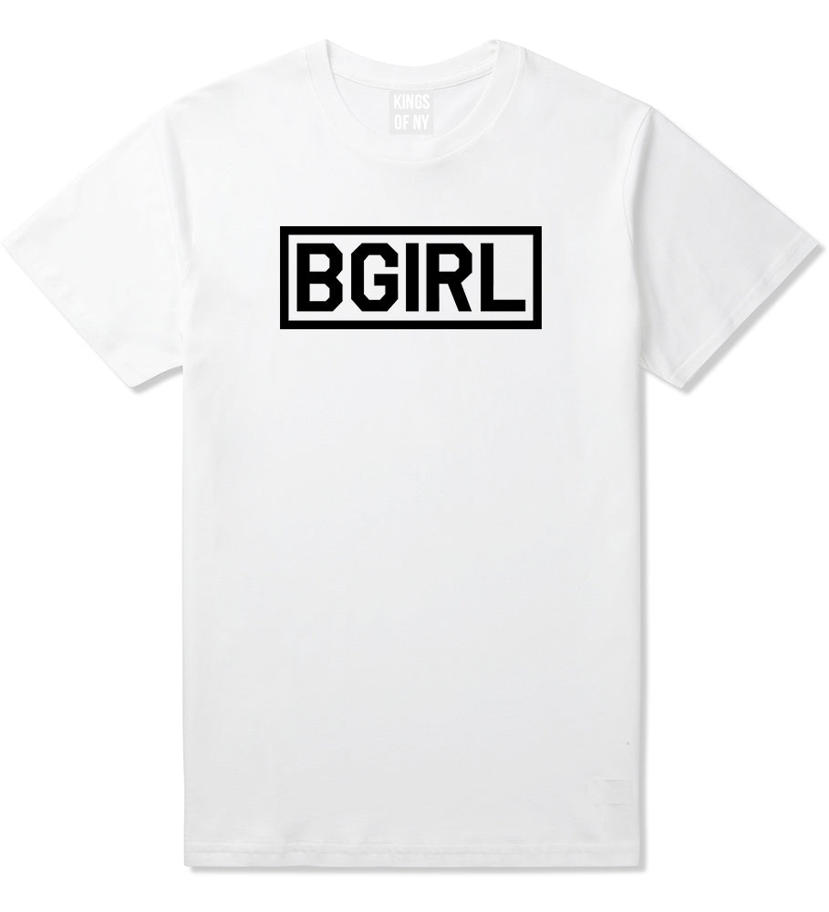 Bgirl Breakdancing White T-Shirt by Kings Of NY