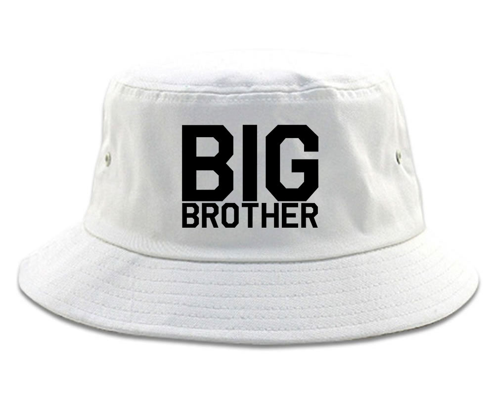 Big Brother Bucket Hat White