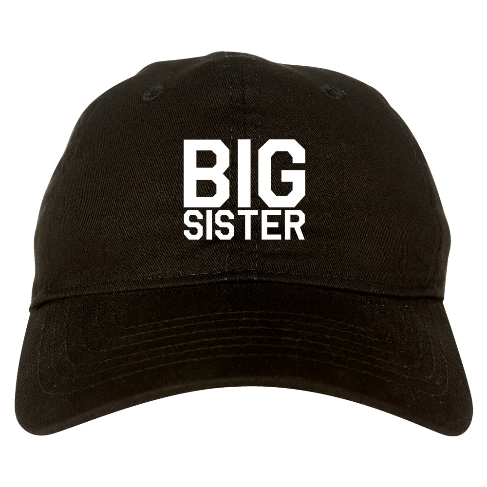 Big Sister Dad Hat Baseball Cap Black