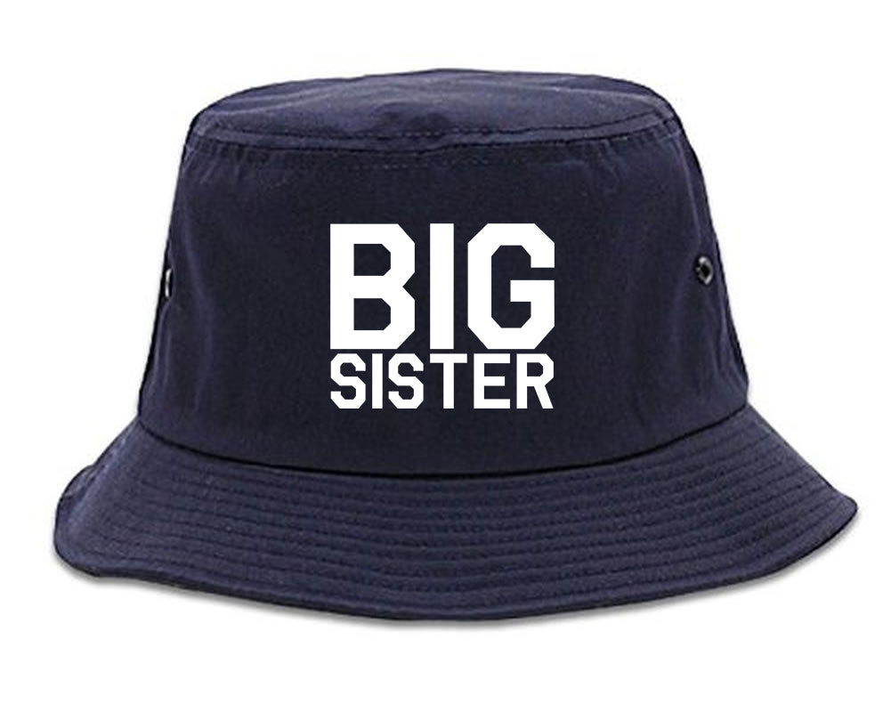 Big Sister Bucket Hat Blue