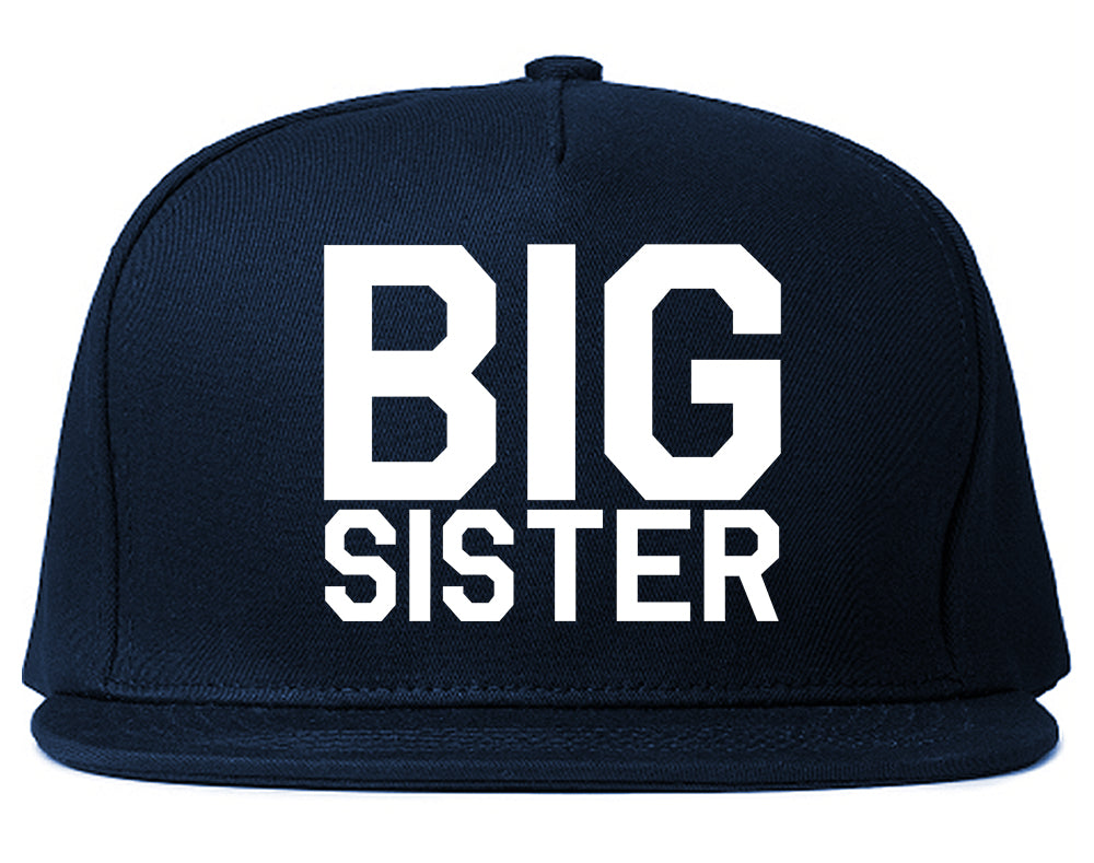 Big Sister Snapback Hat Blue