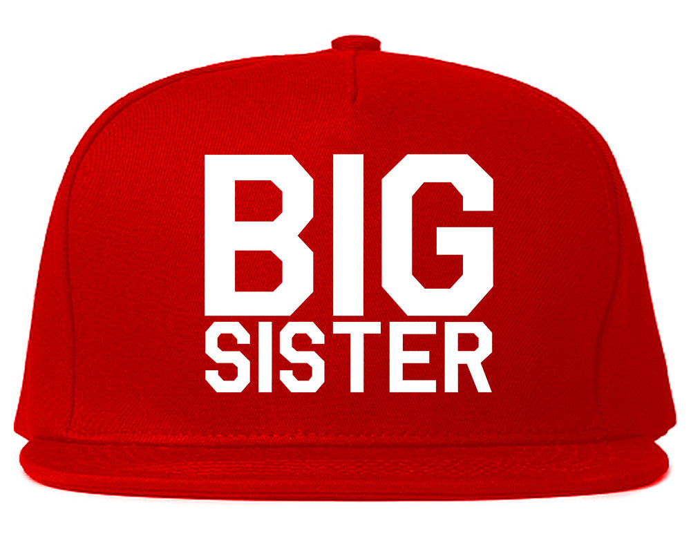 Big Sister Snapback Hat Red