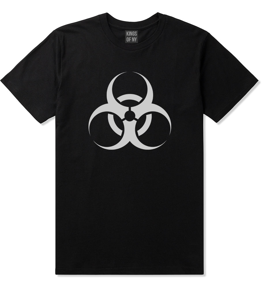 Biohazard Symbol Black T-Shirt by Kings Of NY