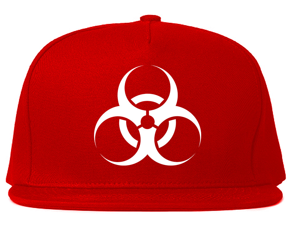Biohazard Symbol Mens Snapback Hat by Kings Of NY – KINGS OF NY