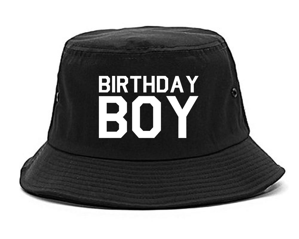 Birthday Boy Bucket Hat Black