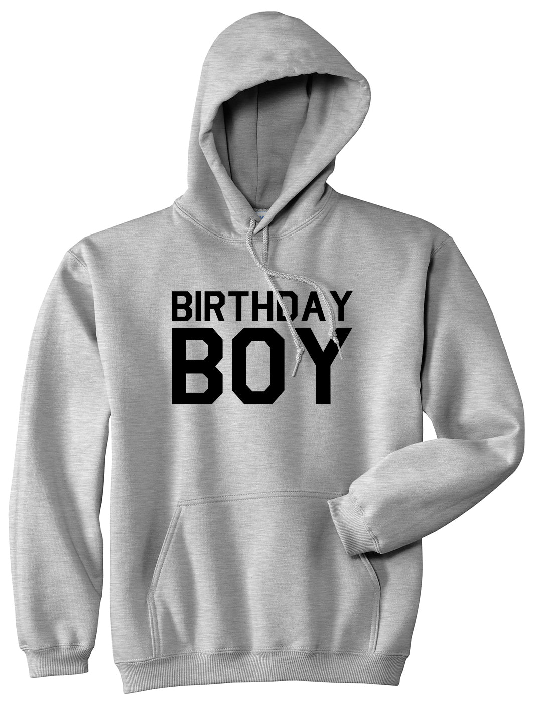 Birthday Boy Grey Pullover Hoodie by Kings Of NY