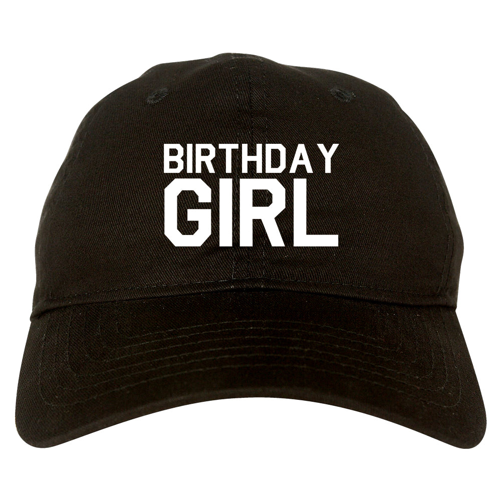 Birthday Girl Dad Hat Baseball Cap Black
