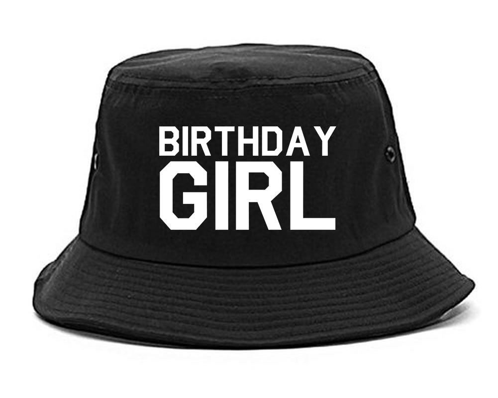 Birthday Girl Bucket Hat Black