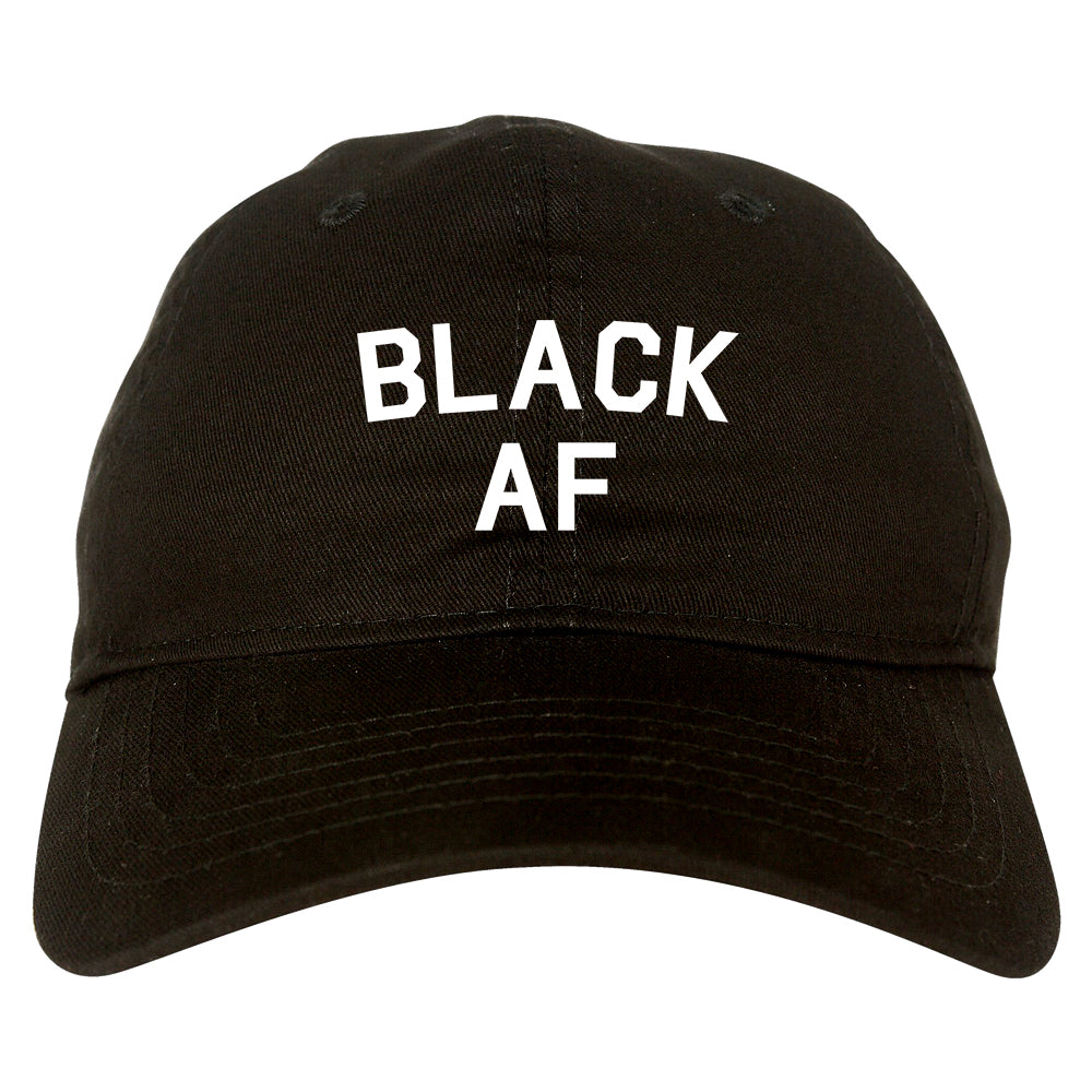 Black AF Mens Dad Hat Baseball Cap Black