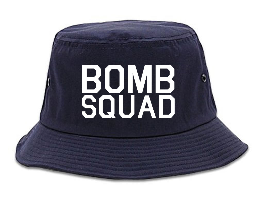 Bomb Squad Bucket Hat Blue