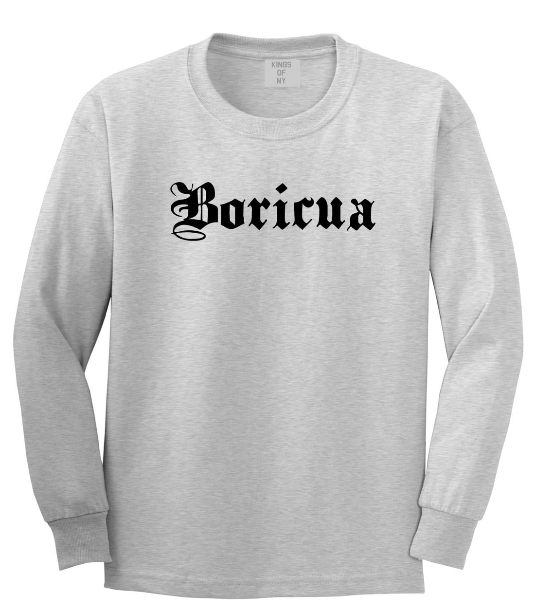 Boricua Puerto Rican Long Sleeve T-Shirt