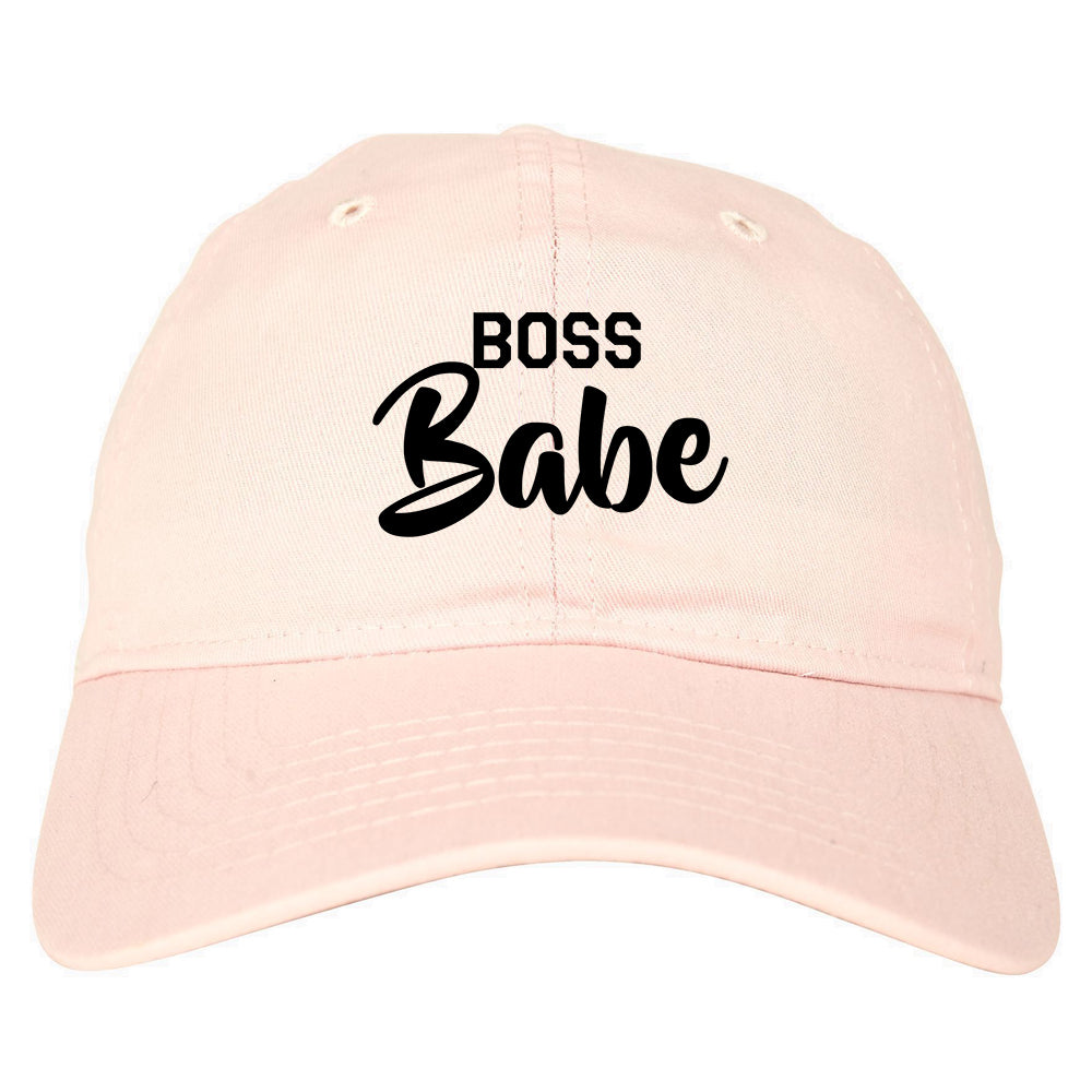 Boss_Babe Pink Dad Hat