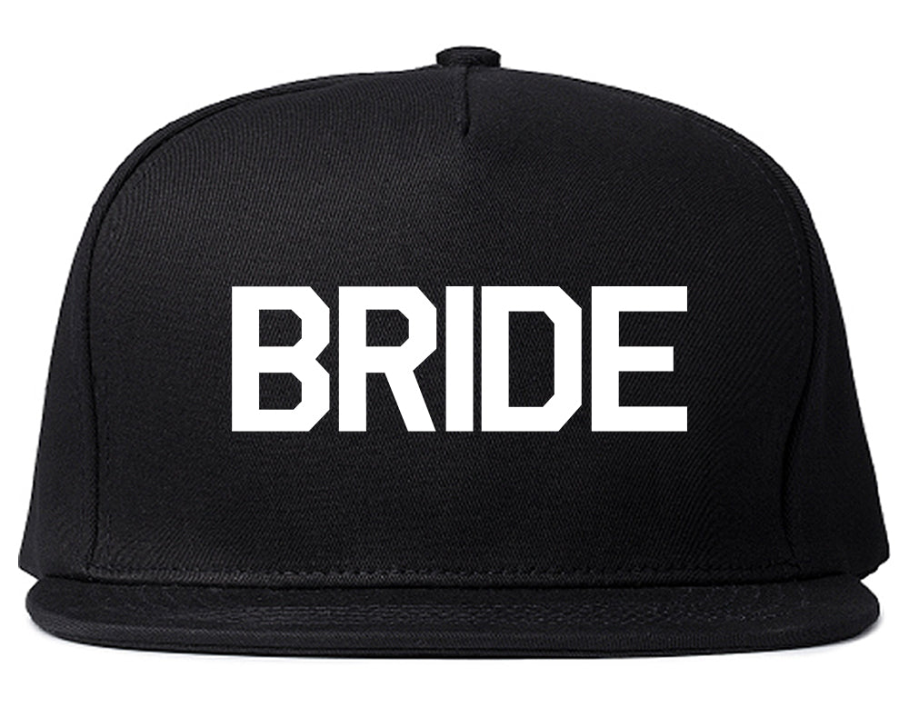 Bride Bachlorette Party Snapback Hat Black