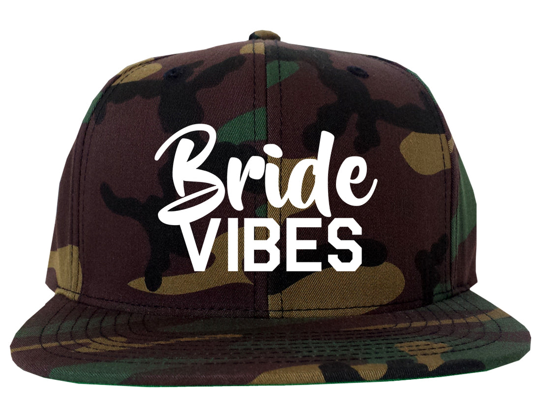 Bride_Vibes_Bridal Camo Snapback Hat