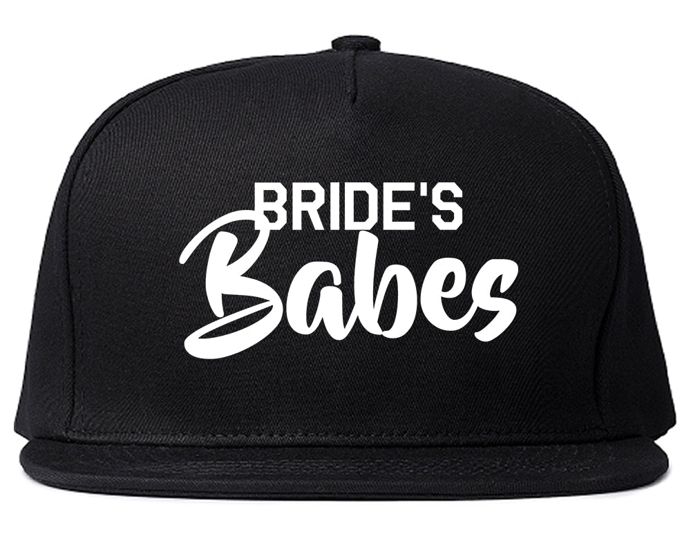 Brides_Babes_Wedding Black Snapback Hat