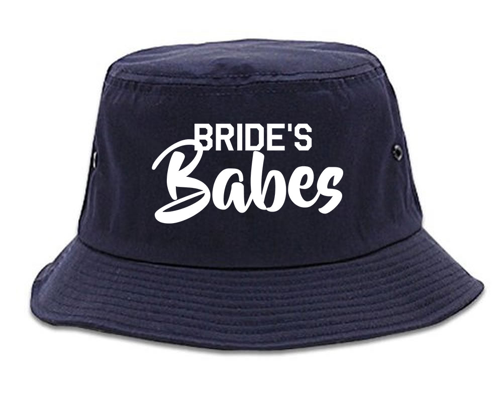Brides_Babes_Wedding Navy Blue Bucket Hat