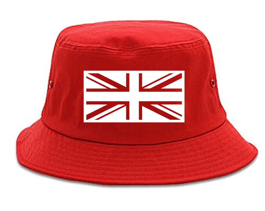 British Army Style Bucket Hat Red