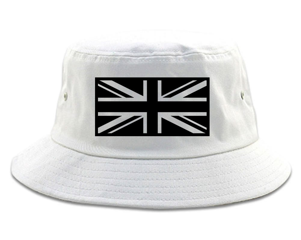 British Army Style Bucket Hat White