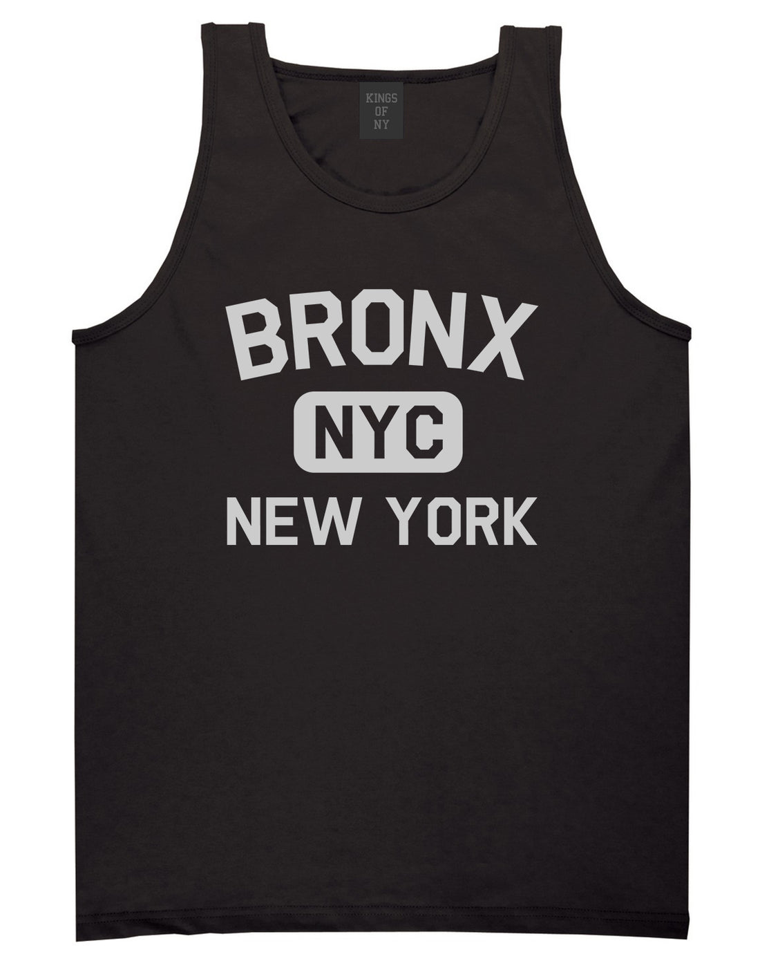 Bronx Gym NYC New York Mens Tank Top T-Shirt Black