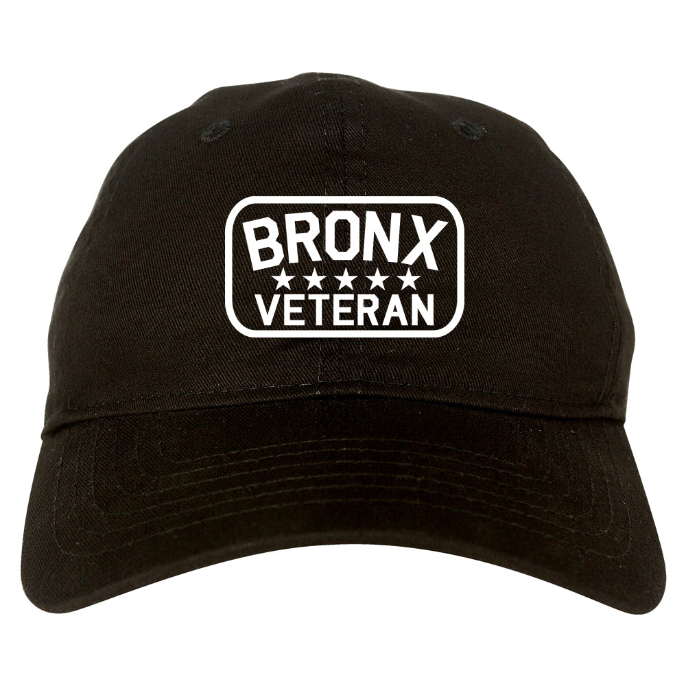 Bronx Veteran Mens Dad Hat Baseball Cap Black