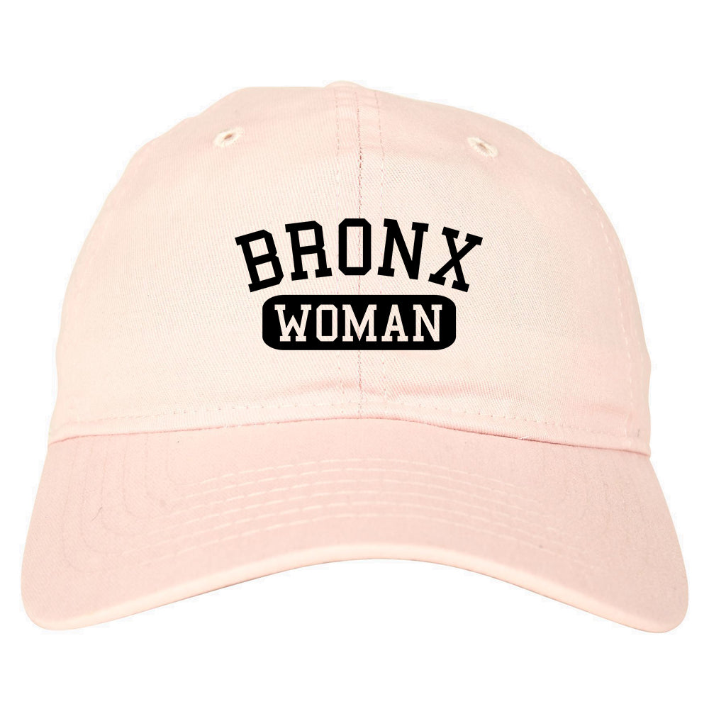 Bronx Woman Mens Dad Hat Pink