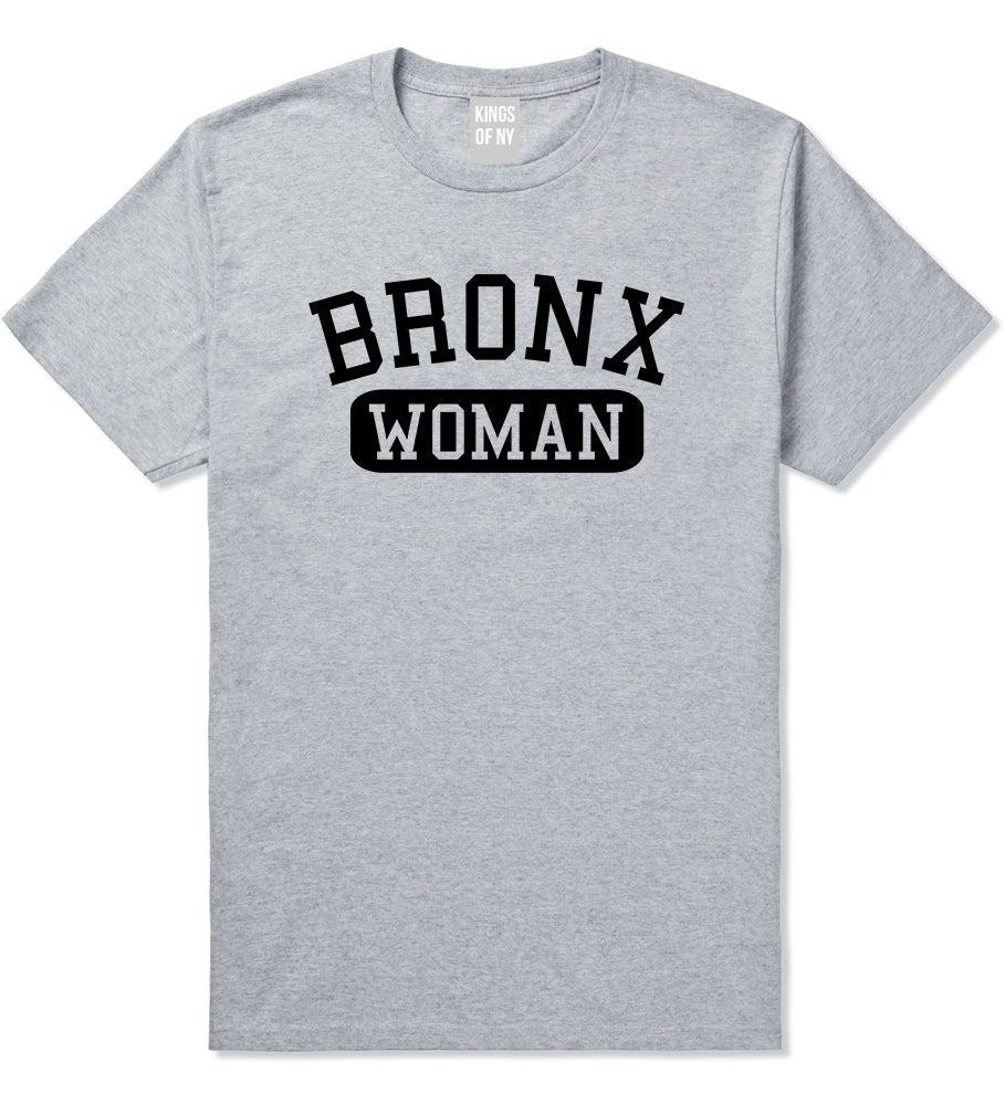 Bronx Woman Mens T-Shirt Grey