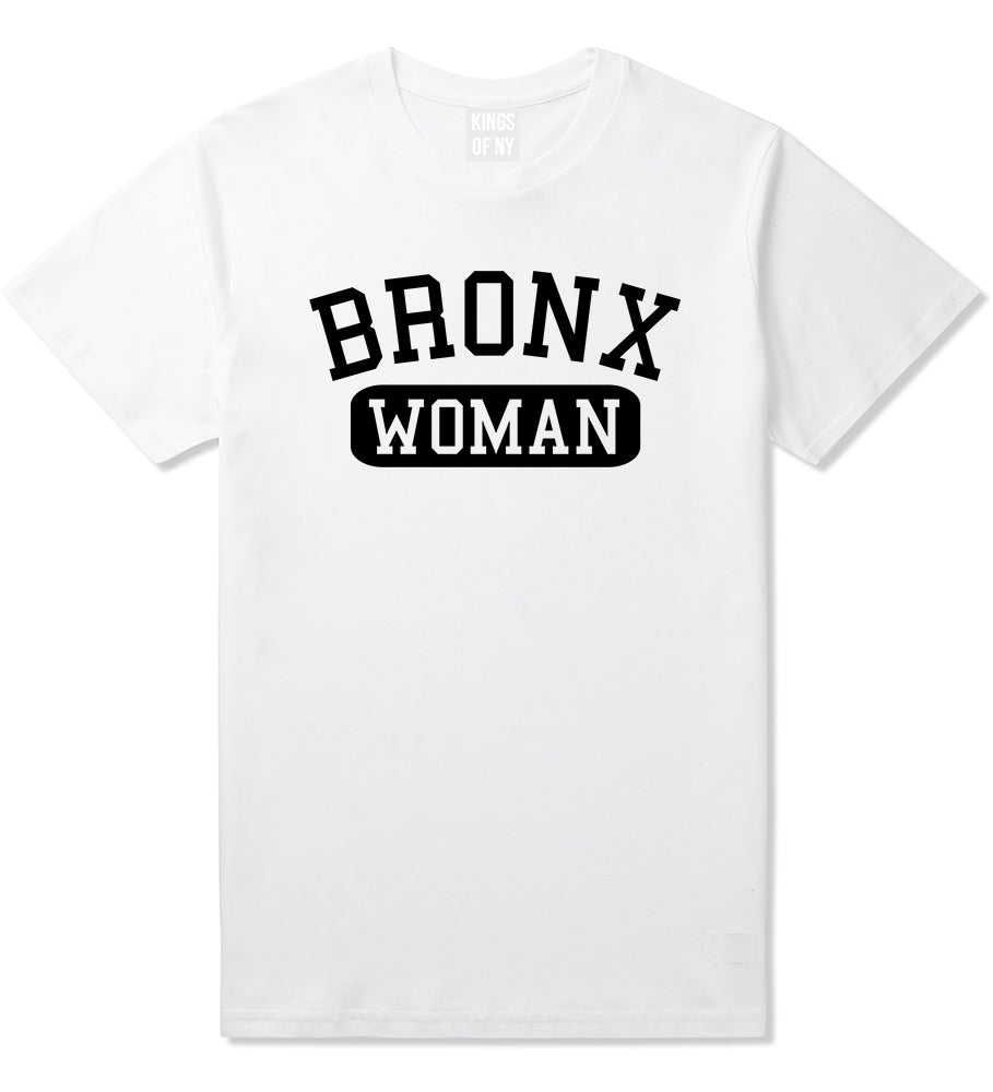 Bronx Woman Mens T-Shirt White