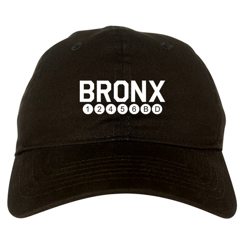 Bronx Transit Logos Black Dad Hat