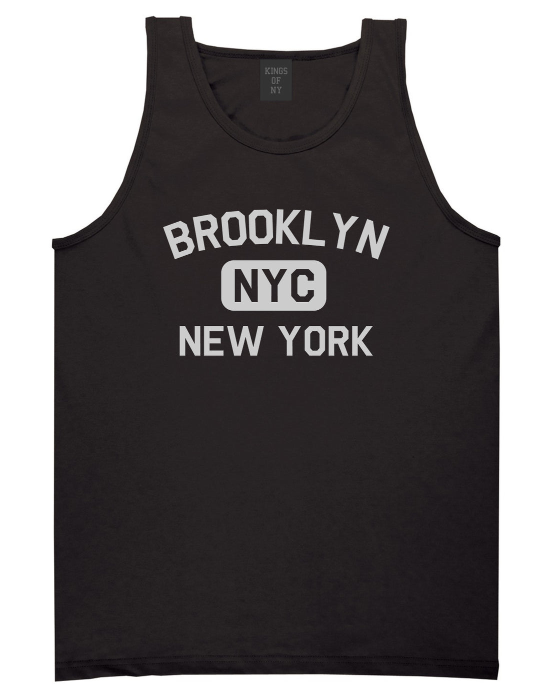 Brooklyn Gym NYC New York Mens Tank Top T-Shirt Black
