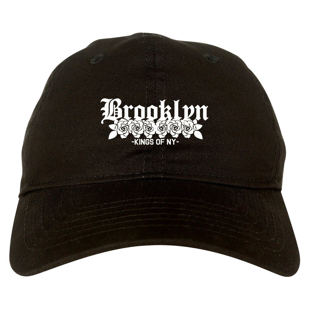 Brooklyn Roses Kings Of NY Mens Dad Hat Black
