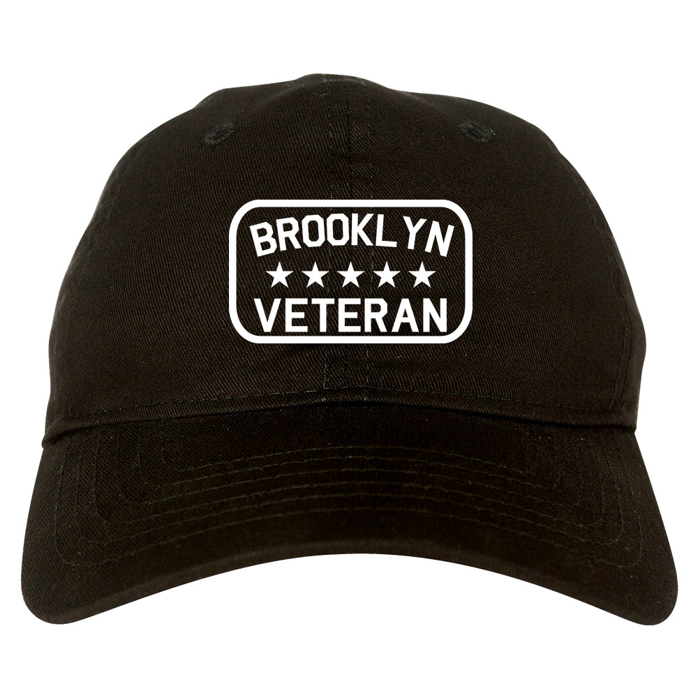 Brooklyn Veteran Mens Dad Hat Baseball Cap Black